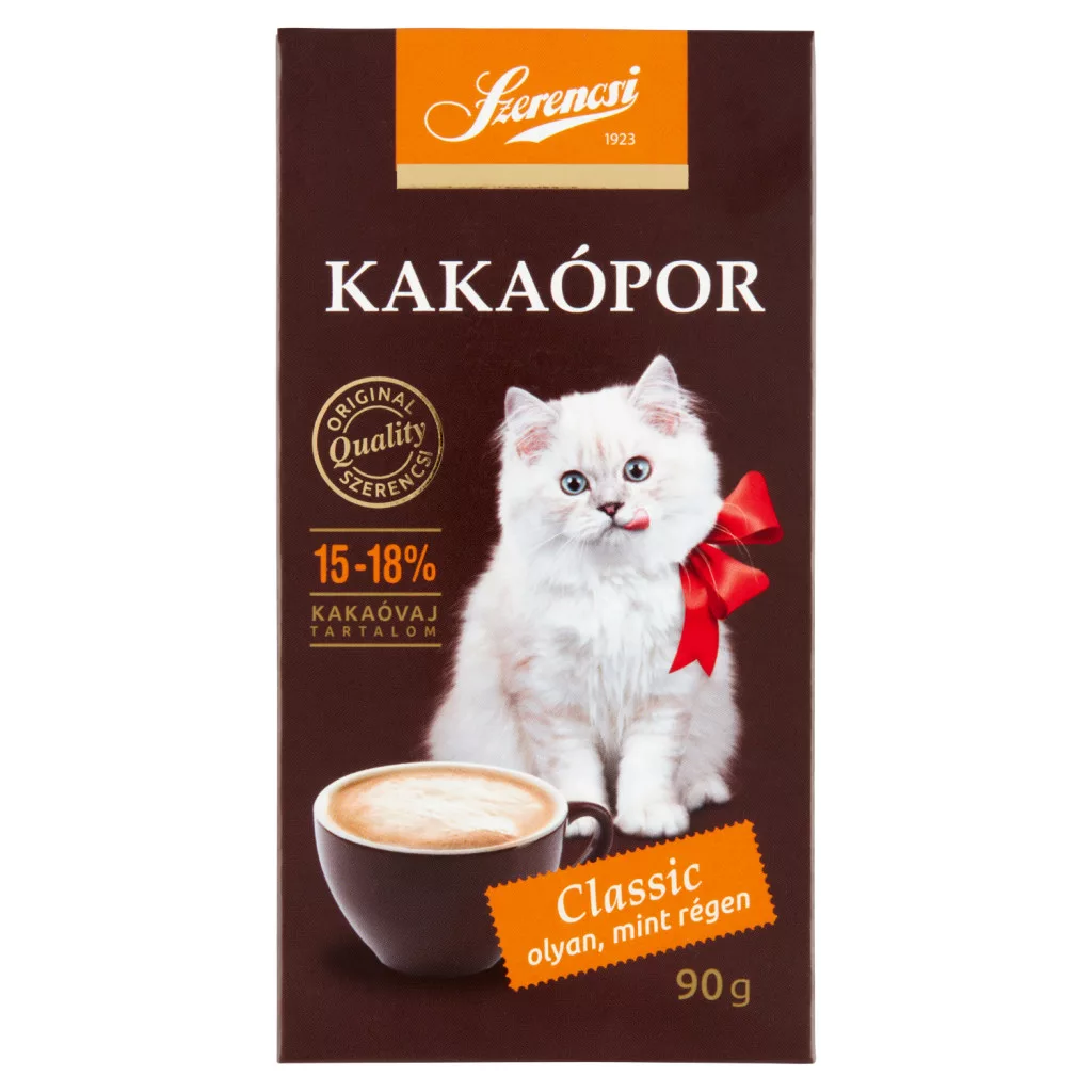 Szerencsi zsírszegény kakaópor