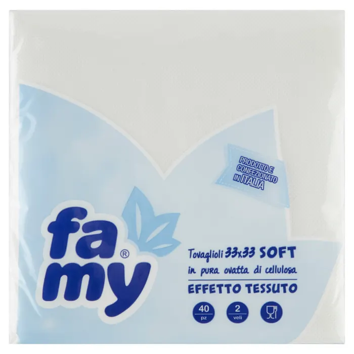 Famy fehér szalvéta
