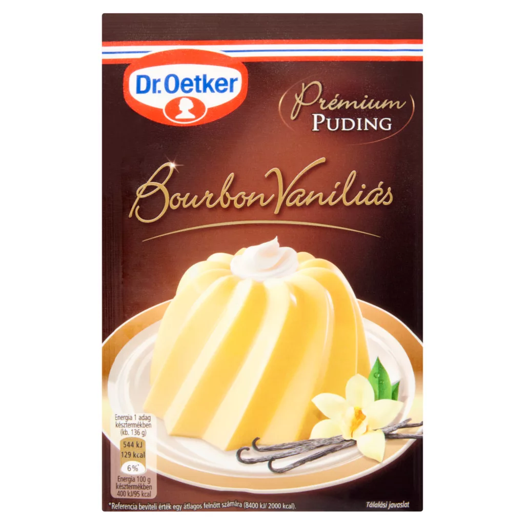 Dr. Oetker Prémium pudingpor bourbon vaníliás