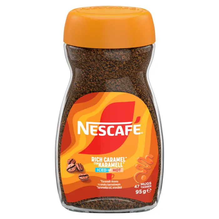 NESCAFÉ karamell ízű azonnal oldódó kávé