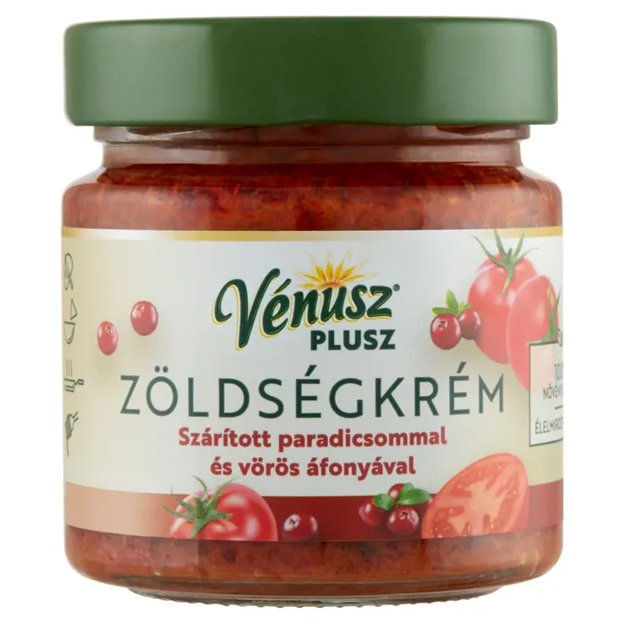 Vénusz Plusz zöldségkrém szárított paradicsommal és vörös áfonyával
