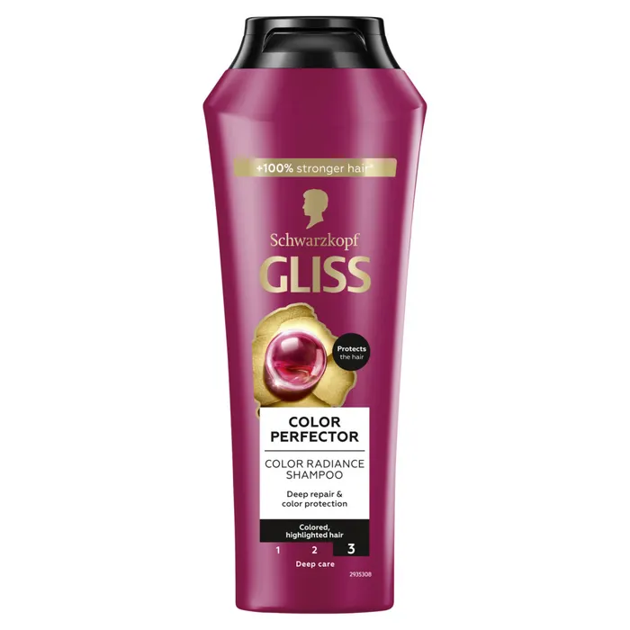 Gliss Color Perfector sampon hyaluronnal és vörösáfonya-kivonattal