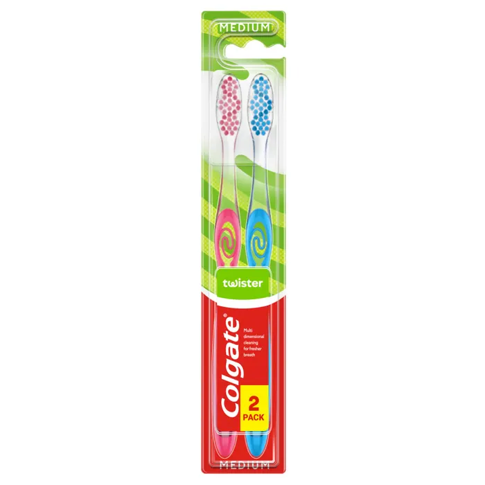 Colgate Twister közepes fogkefe