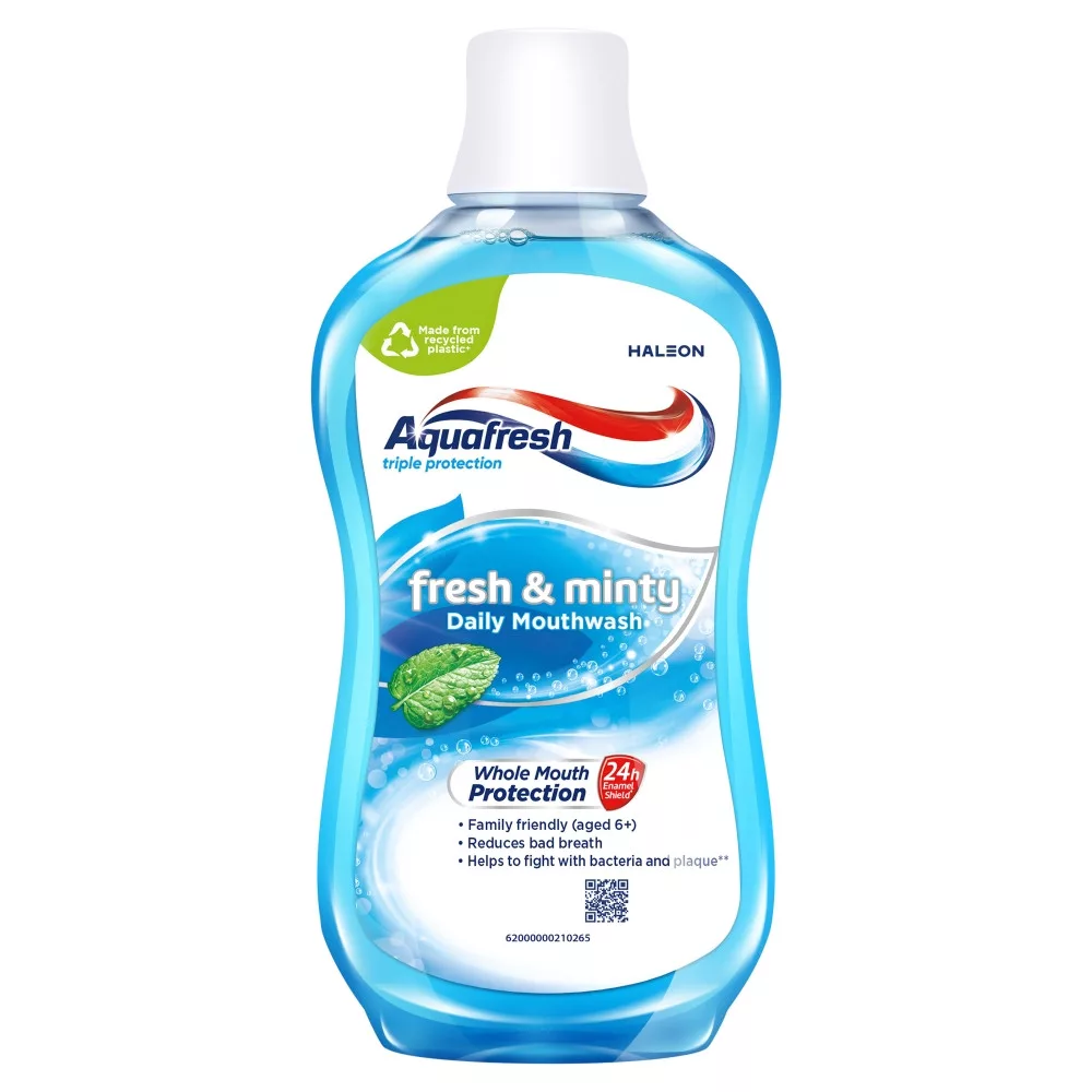 Aquafresh Fresh & Minty alkoholmentes szájvíz