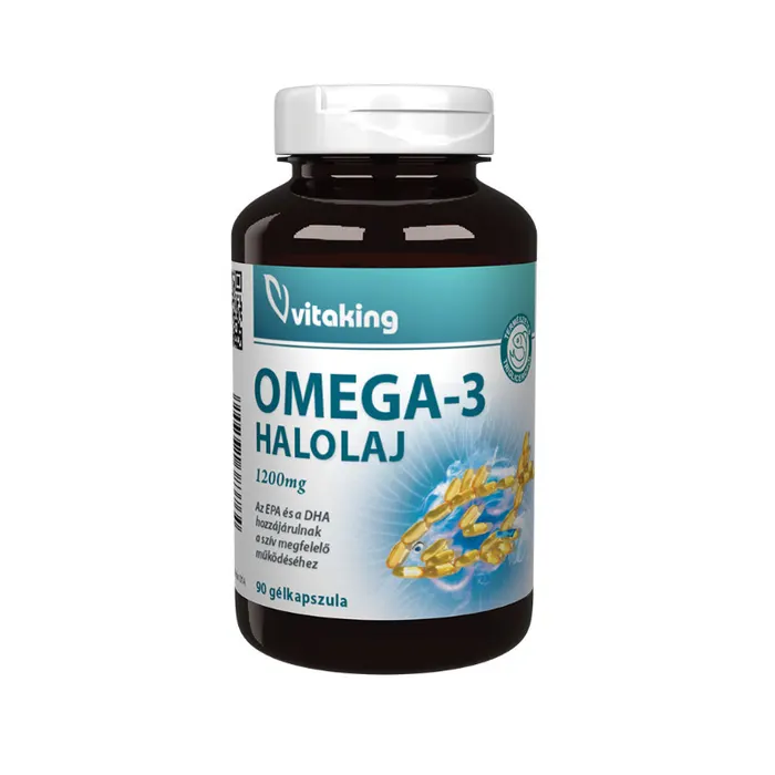 Vitaking gélkapszula halolaj 1200mg