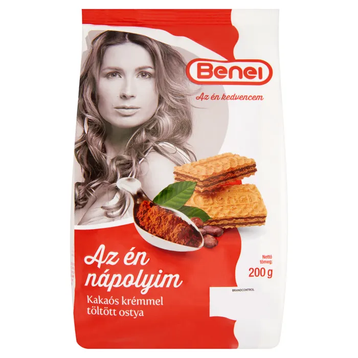 Benei kakaós krémmel töltött ostya