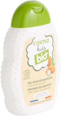Cosmia Kids BIO tusfürdő és sampon édes bio mandula kivonattal