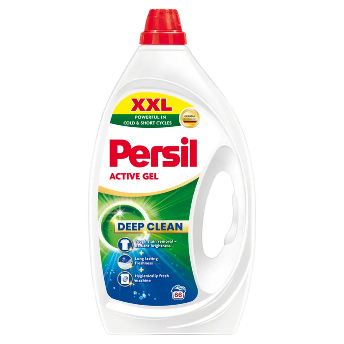 Persil Active Gel folyékony mosószer fehér és világos ruhákhoz 66 mosás