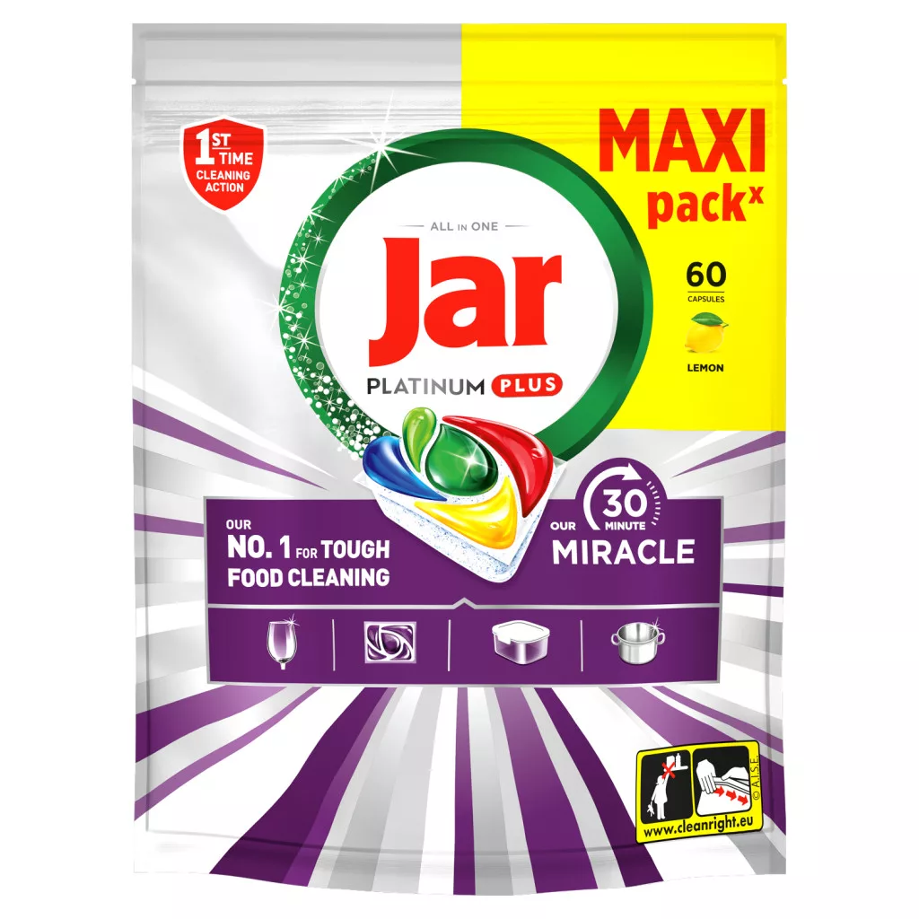 Jar Our 30 Minute Miracle Platinum Plus Mosogatókapszula