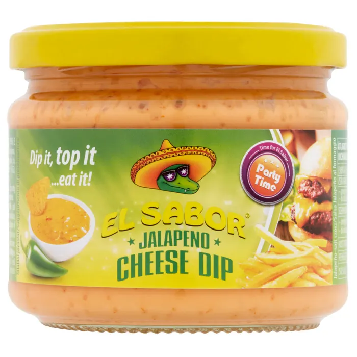 El Sabor jalapenós sajtszósz