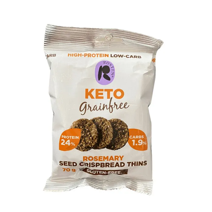 Rosten Keto Seedsnack magfalat rozmaringos gluténmentes