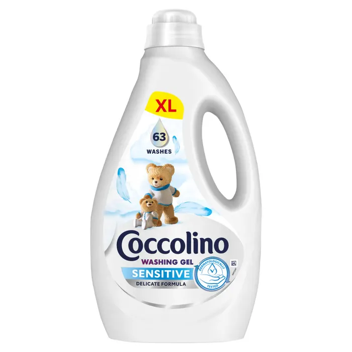Coccolino Sensitive mosógél 63 mosás