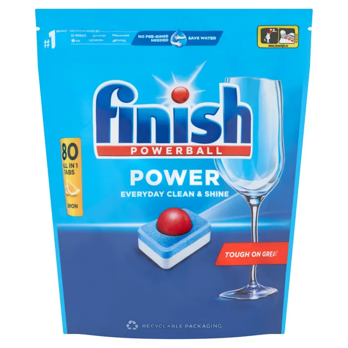 Finish Powerball Power All in 1 Citrom mosogatógép tabletta