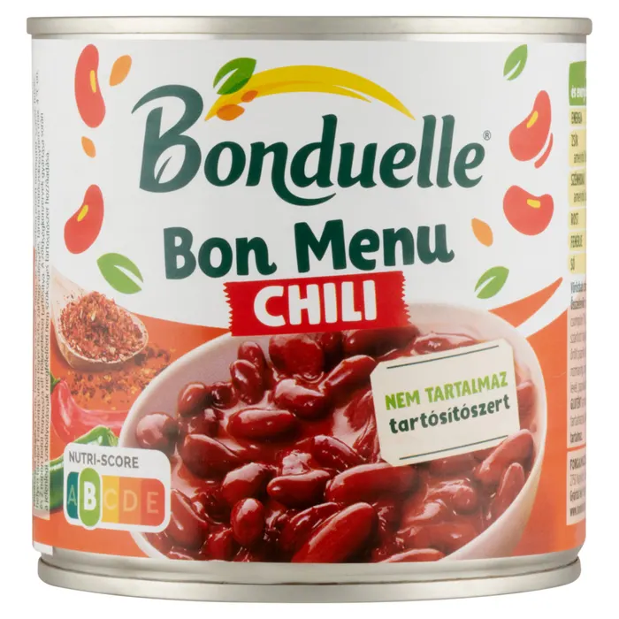 Bonduelle Bon Menu Chili vörösbab csípős mexikói mártásban