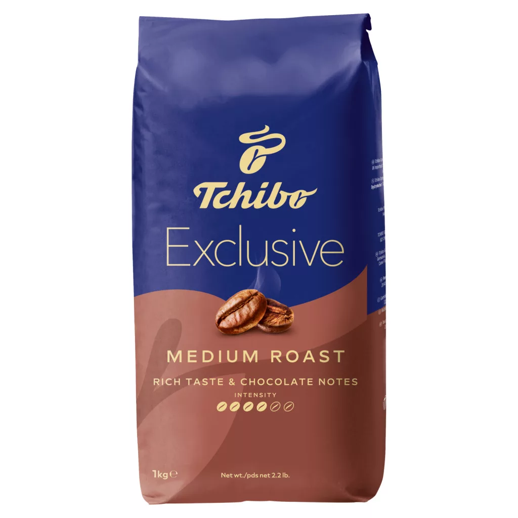 Tchibo Exclusive kávé Medium Roast szemes