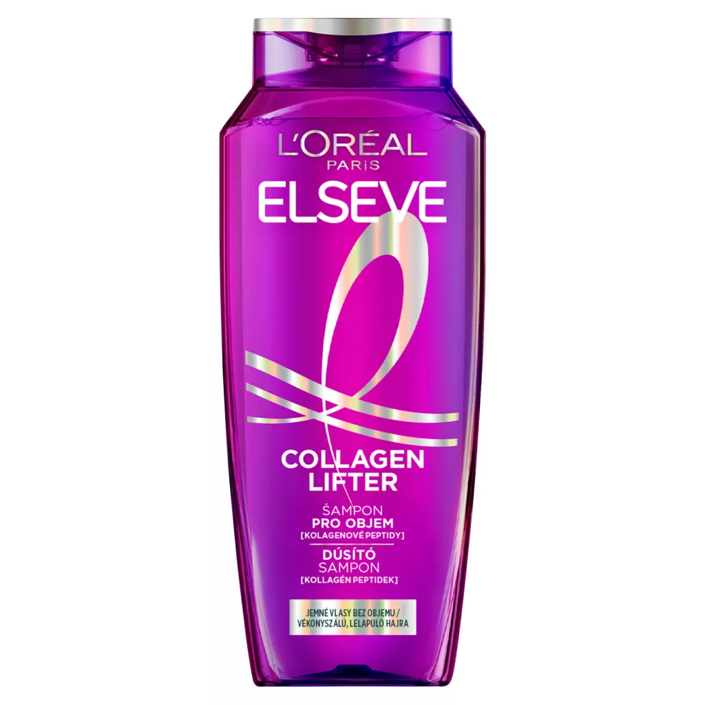 L'Oréal Paris Collagen Lifter dúsító sampon vékonyszálú, lelapuló a hajra