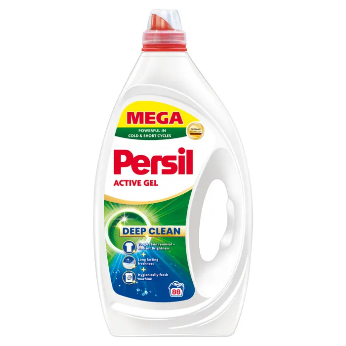 Persil Active Gel folyékony mosószer fehér és világos ruhákhoz 88 mosás