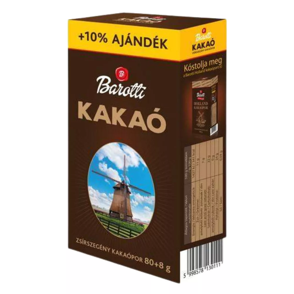 Barotti kakaópor 80g +