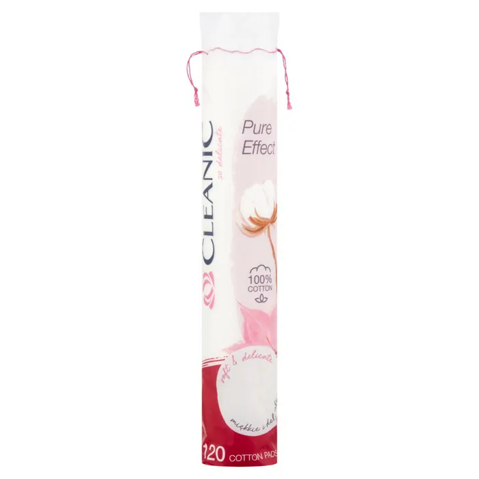 Cleanic Pure Effect kozmetikai pamut lapocskák
