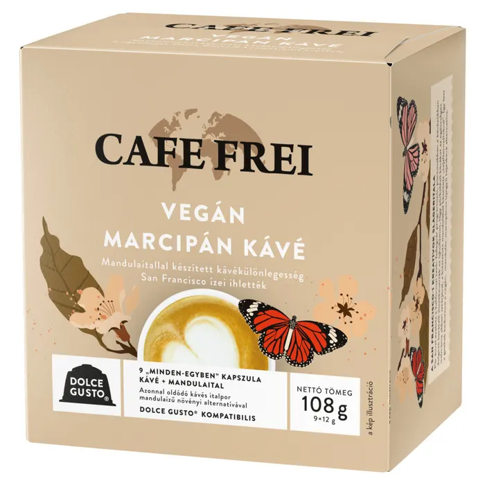 Café Frei kávékapszula Marcipán Vegán DGC