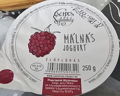 Málnás élőflórás joghurt