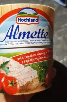 Almette habosított krémsajt újhagymával és hagymával