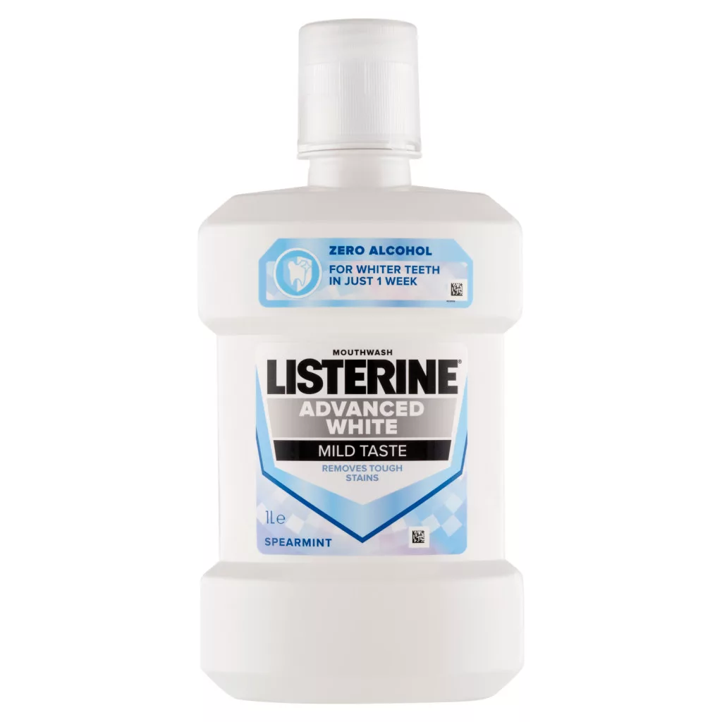 Listerine Advanced White Mild Taste szájvíz