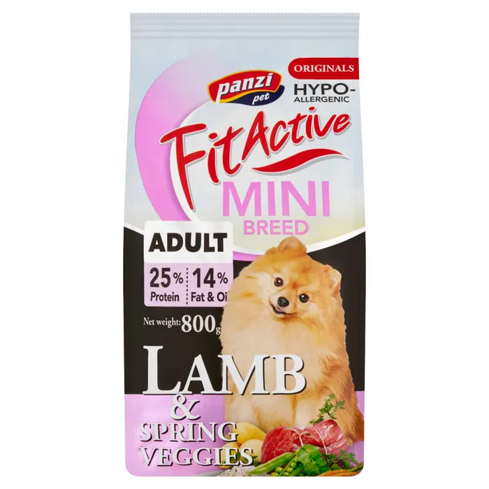 Panzi Pet Fit Active bárány tavaszi zöldségekkel teljes értékű eledel felnőtt kutyák részére