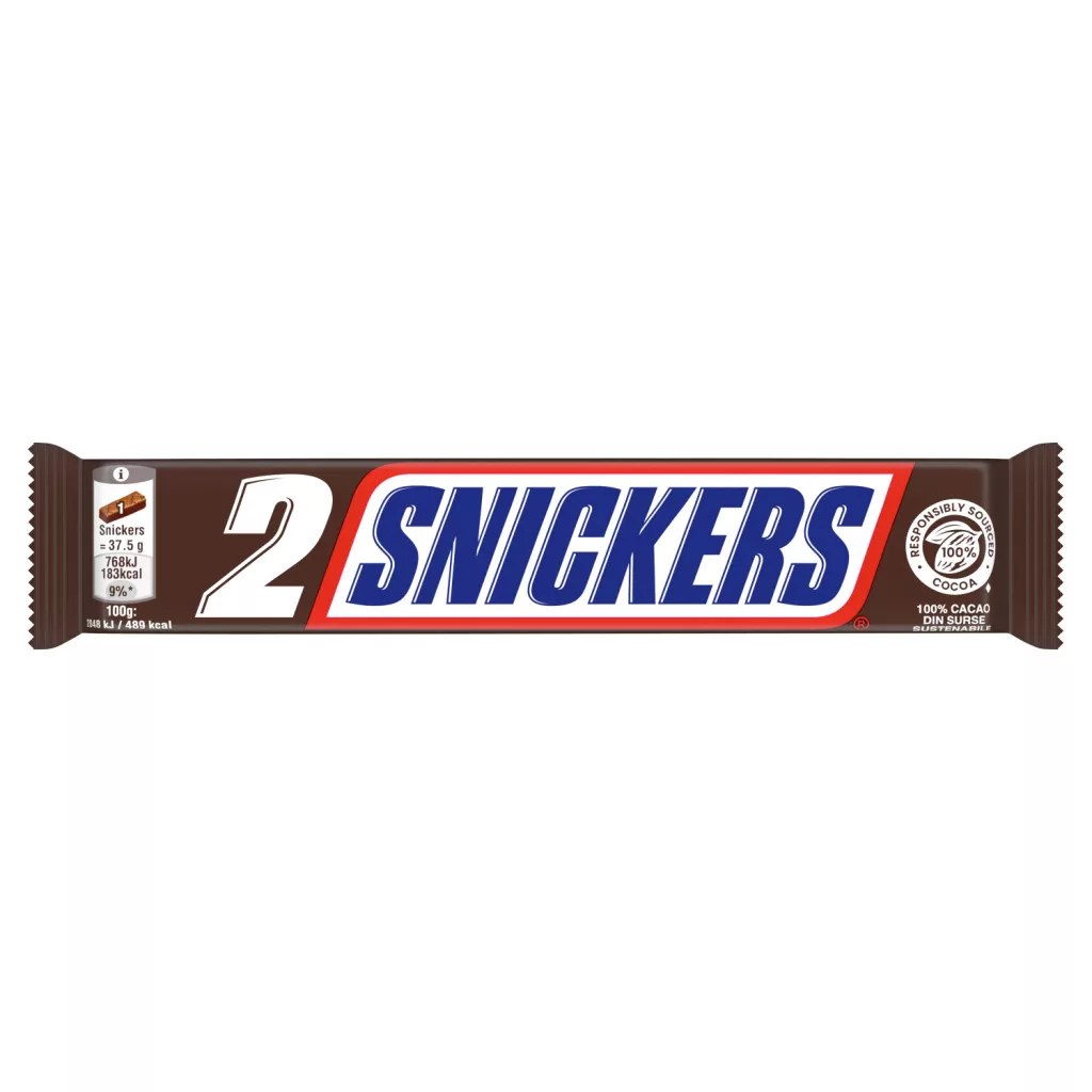 Snickers karamellás földimogyorós krémes szelet földimogyoró darabokkal