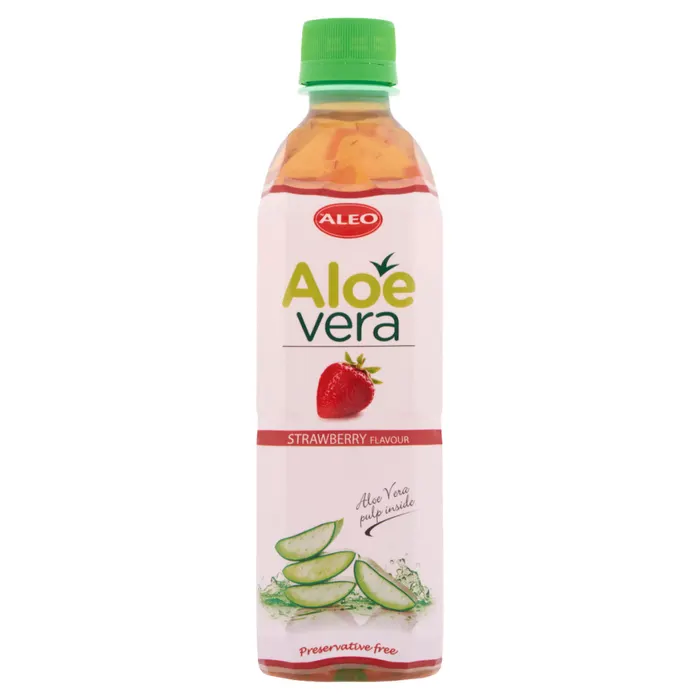 ALEO aloe vera üdítőital strawberry
