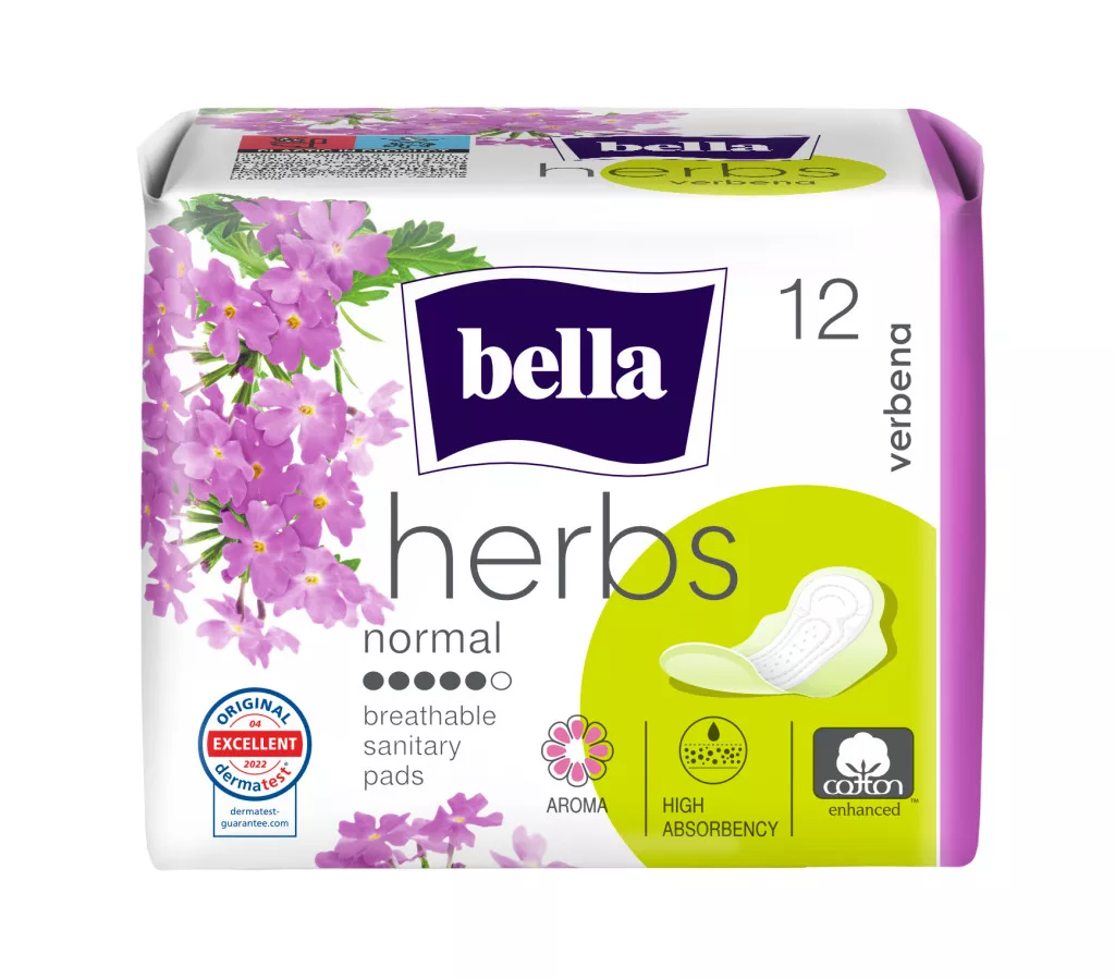 Bella Herbs egészségügyi betét Vasfű