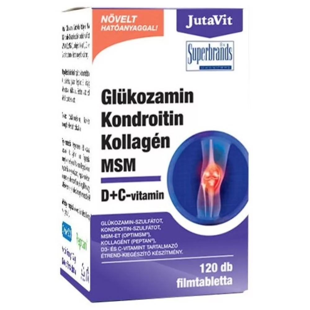 JutaVit filmtabletta glükózamin kondroitin MSM