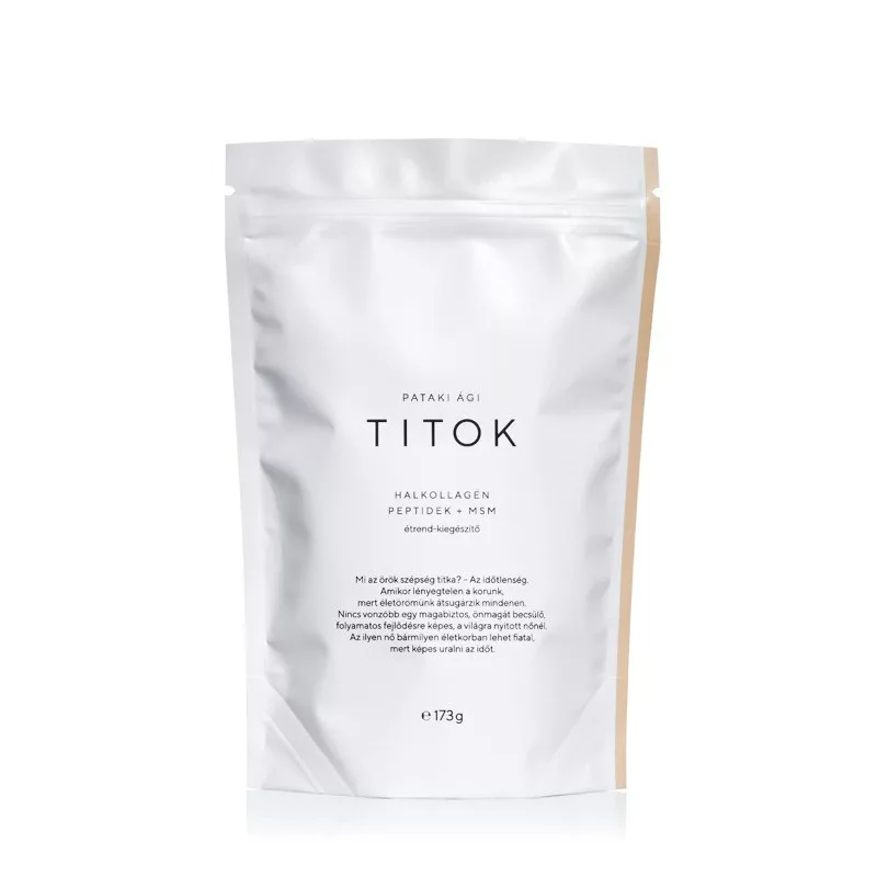 TITOK halkollagén peptidek + MSM