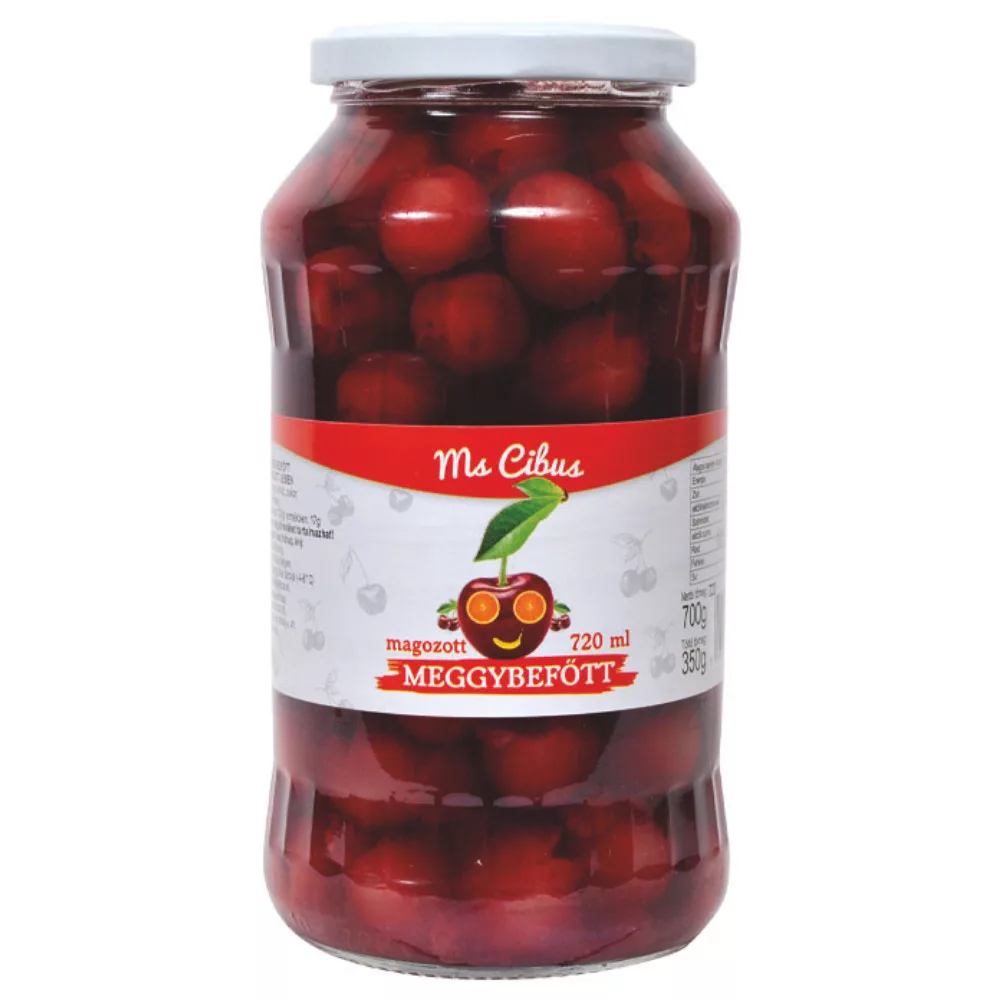 Cibus meggybefőtt 700/ magozott