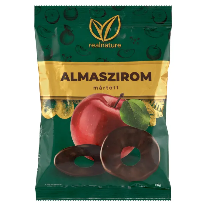 Real Nature mártott almaszirom