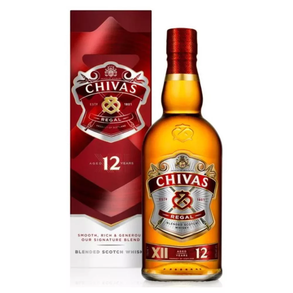 Chivas Regal skót whisky 12 éves 40% (papírdobozban)