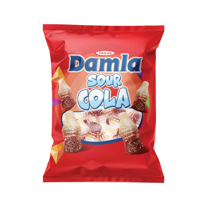Damla gumicukor kóla ízű savanyú