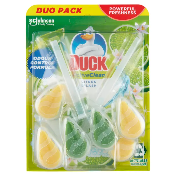 Duck Active Clean Citrus Splash WC-öblítő rúd