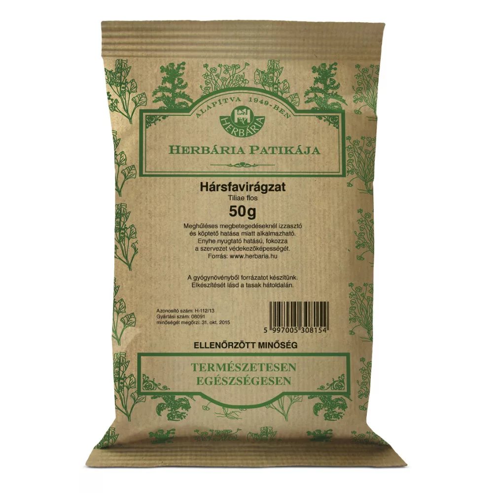 Herbária teakeverék hársfavirág tasakos