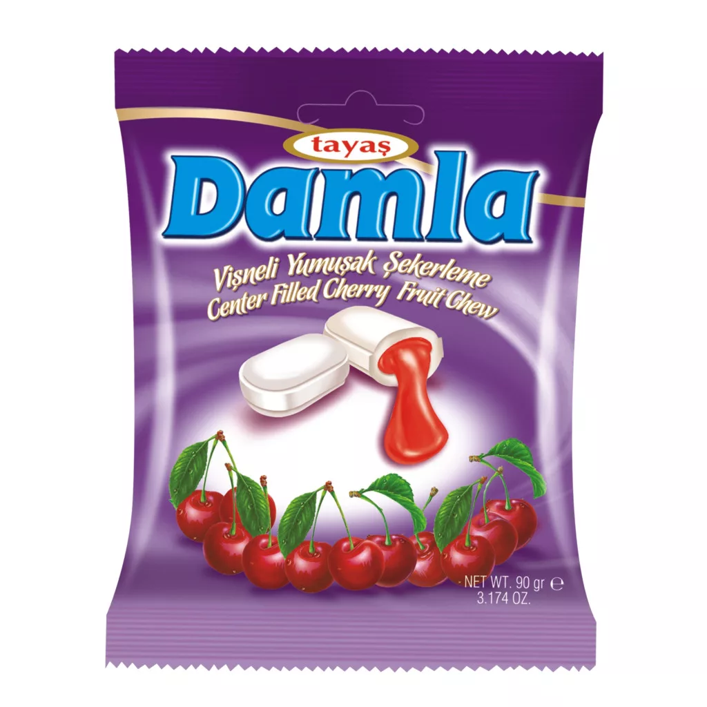 Damla cukor meggy