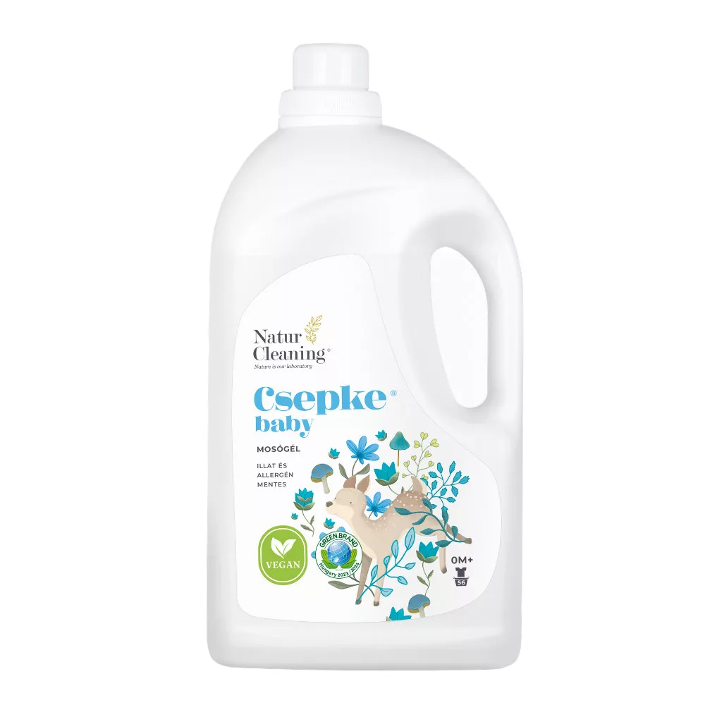 Natur Cleaning mosógél Csepke baby illat és allergénmentes