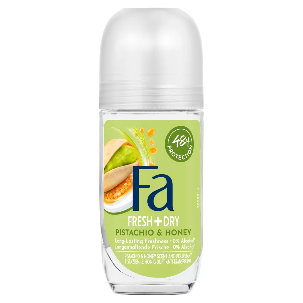 Fa Fresh+Dry Pistachio & Honey izzadásgátló golyós dezodor