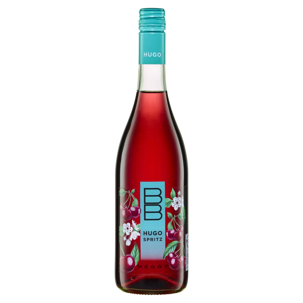 BB Hugo fehérbor alapú szénsavas ital Meggy Spritz