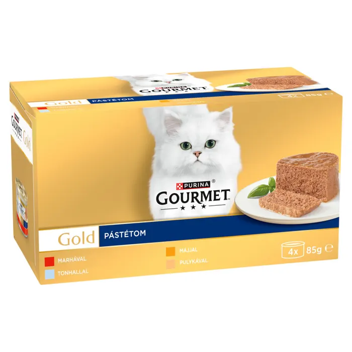 Purina Gourmet Gold pástétom nedves macskaeledel
