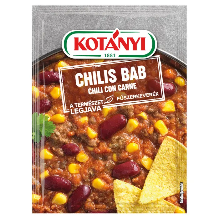Kotányi chilis bab - chili con carne fűszerkeverék