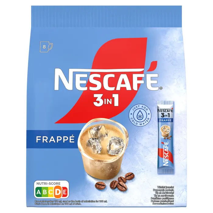 NESCAFÉ 3in1 Frappé azonnal oldódó kávéspecialitás