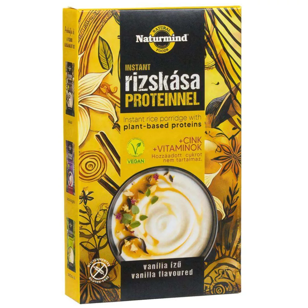 Naturmind instant rizskása proteinnel vaníliás