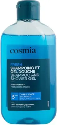 Cosmia férfi sampon és tusfürdő 3in1 fresh