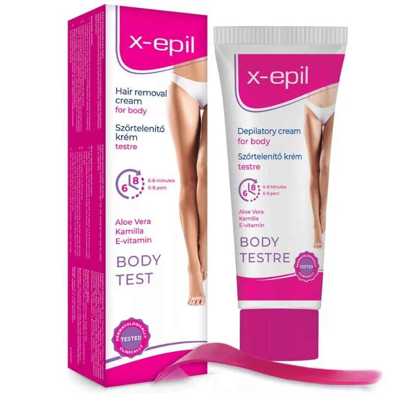 X-Epil szőrtelenítő krém