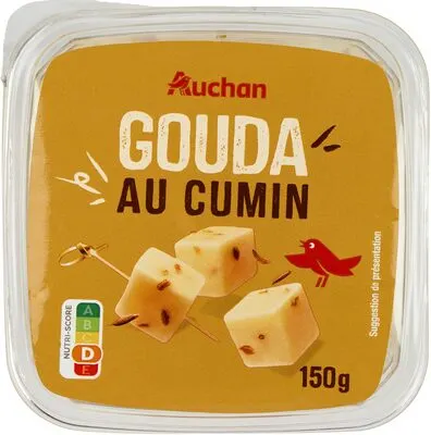 Gouda sajtkockák, köménymaggal